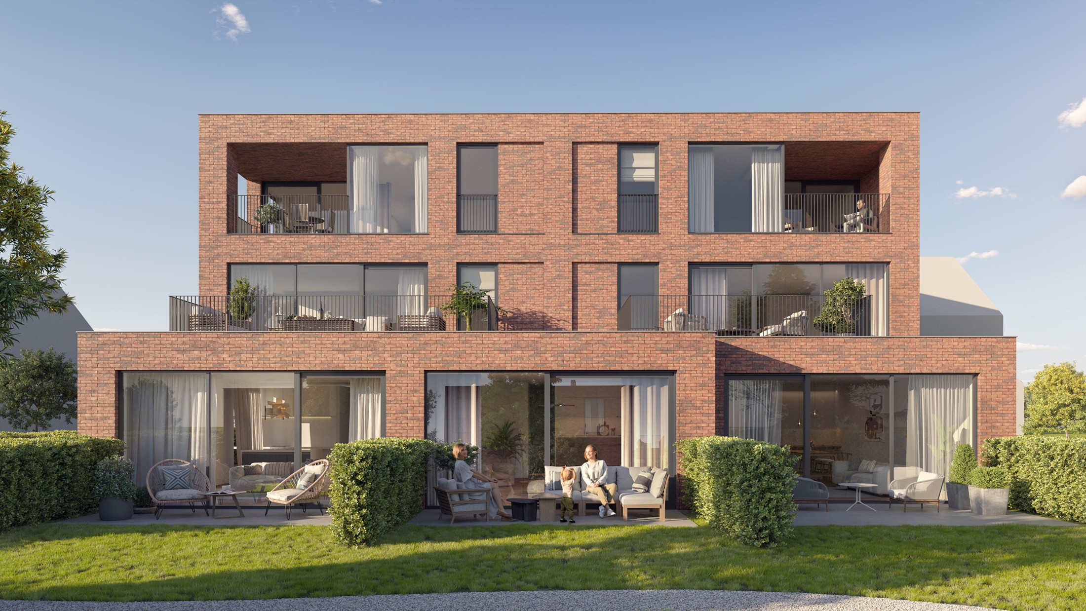 Ruim BEN-appartement met groot terras (B1.4)