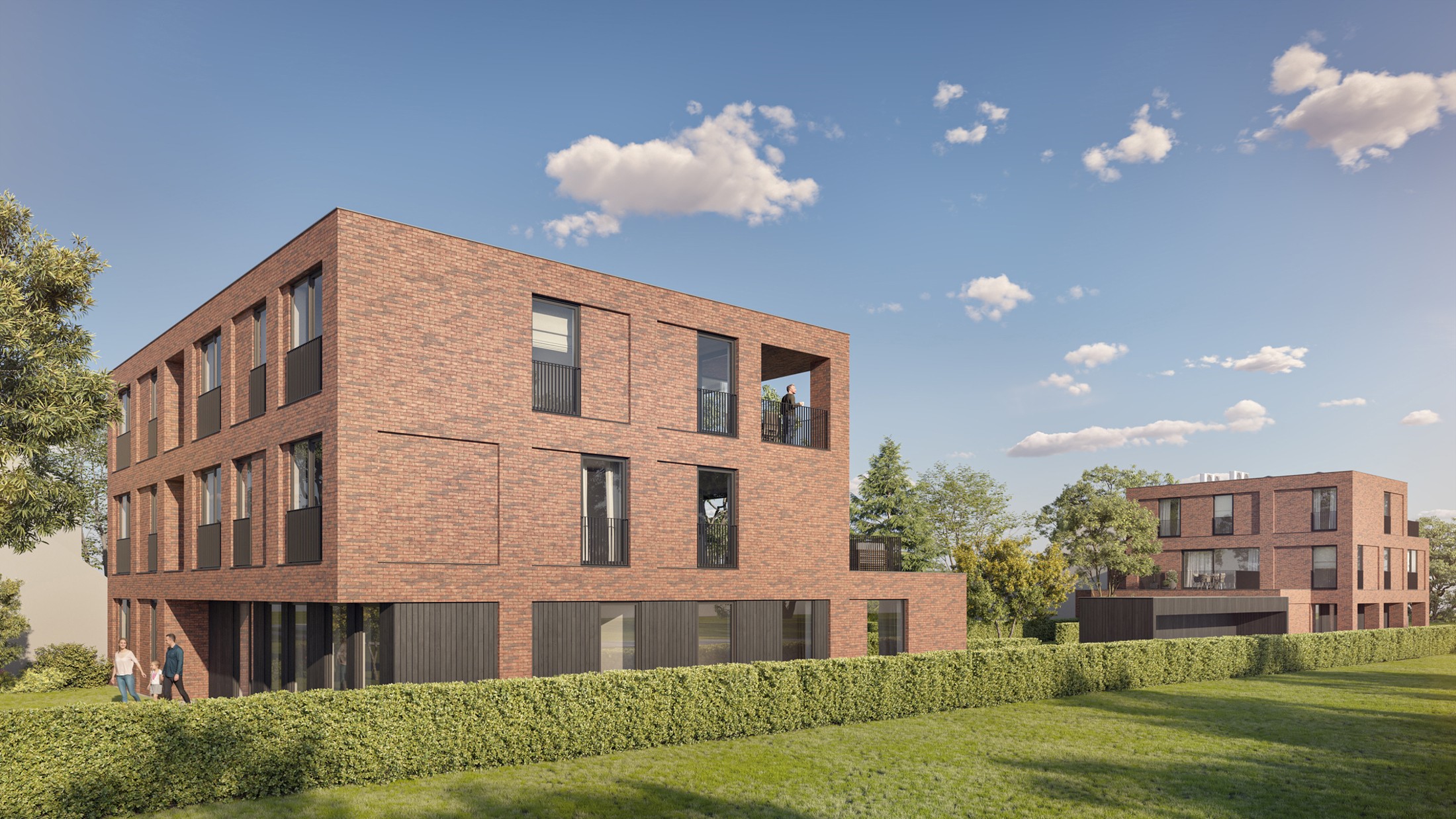Ruim BEN-appartement met groot terras (B1.4)