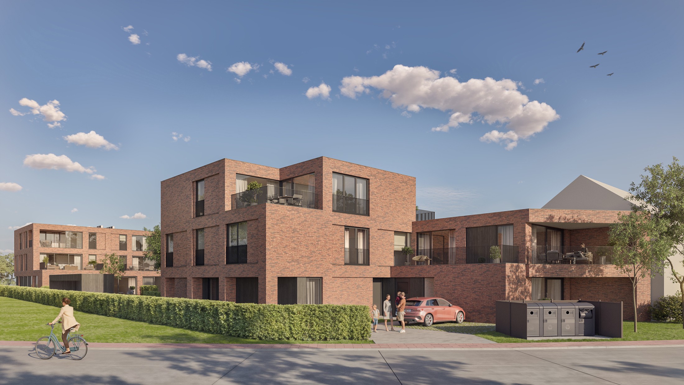 Ruim BEN-appartement met groot terras (B1.4)